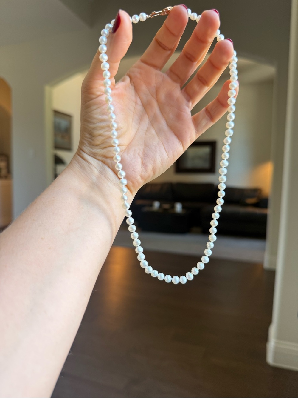 Classic White Pearl Necklace - Timeless Women’s Jewelry